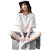 TonLion Women's Round Neck Short Sleeve T-Shirt