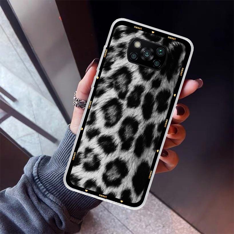 

Animal Leopard Print Phone Case For Xiaomi Poco X7 X6 X5 Pro F7 Ultra Redmi 15C 15 13 13C 12 12C 10 10A 10C 9 9A 9C 9T Shell Poc Redmi 9