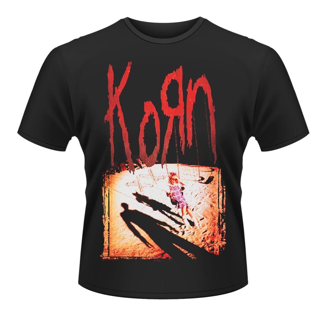New Arrival Korn Rock Band Short Sleeved Round Neck Y2k Tshirt Men Clothing New in Top Tees Mens TShirt Camisetas 2026 New