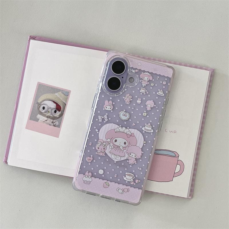 

Pink Heart Sheep Chain for iPhone 17/16/15 Pro Max Girly Case iPhone 15