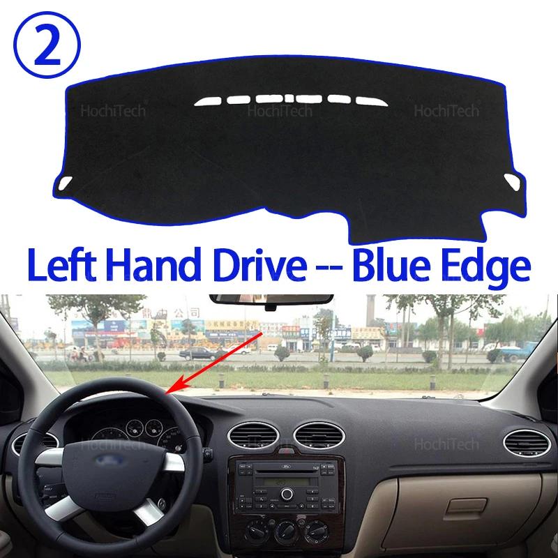 For Ford Focus MK2 MK2.5 2004-2010 Car Dashboard Cover Avoid Light Pad Instrument Panel Mat Case Carpets