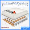 50W Small Household Egg Hatcher Multifunctional Intelligent Incubator Fully Automatic One Click Mini Incubator 53 * 24 * 48cm