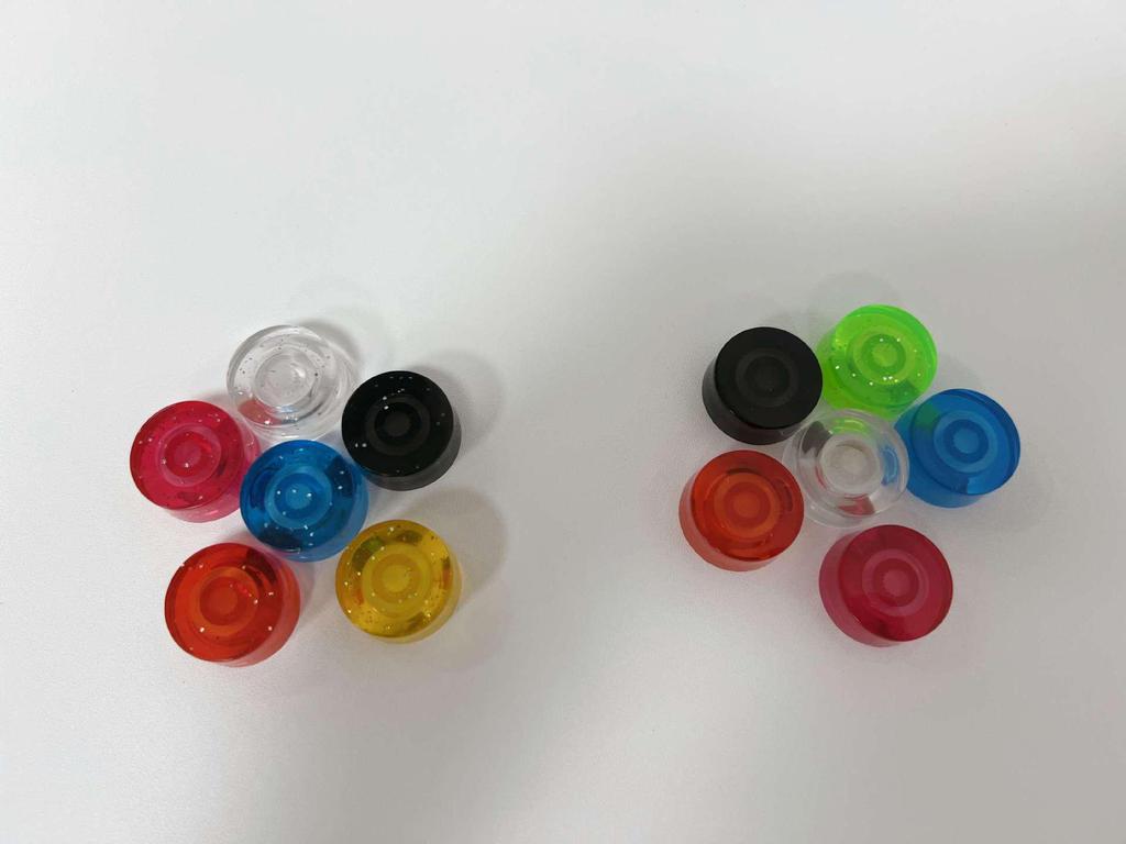 Transparent Volume & Tone Knob for Electric Guitar/Bass