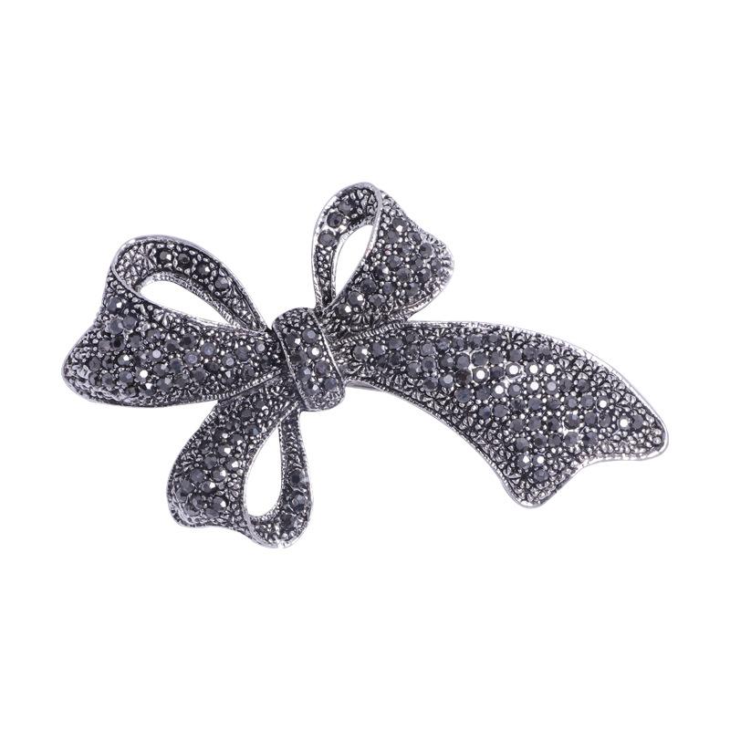 Funkelnde Strass Schleifen Broschen Für Damen Unisex Büro Party Freund Geschenke Schmuck Accessoires