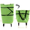 Rollende bagage Lichtgewicht draagbare opvouwbare boodschappentrolley kar handtas wiel