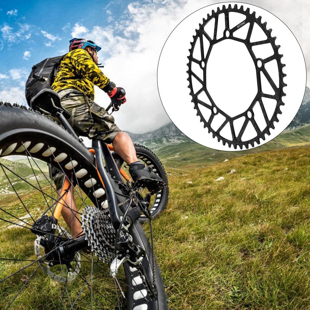     Light   Bike   &amp; Negative Teeth Single Chainring 130BCD Chain Wheel   Accessory(52T )
