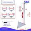 Adjustable Telescopic Cotton Doll Figure Display Stand