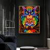 5D DIY Diamantmålning Djuruggla Strasskonstbild Full Diamantbroderi Mosaik Korsstygnssats Heminredning Present