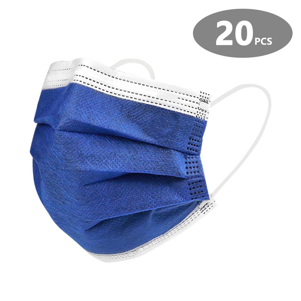 10-200 Stück Aktivkohlemaske 4-lagige Atemschutzmaske für Erwachsene Staubdichte Mundmaske Gesundheit CE Einwegmasken