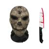 Scary Design Cosplay Mask Stretch Mesh Horror Mask Ghost Face Full Face Mask  Performance Show