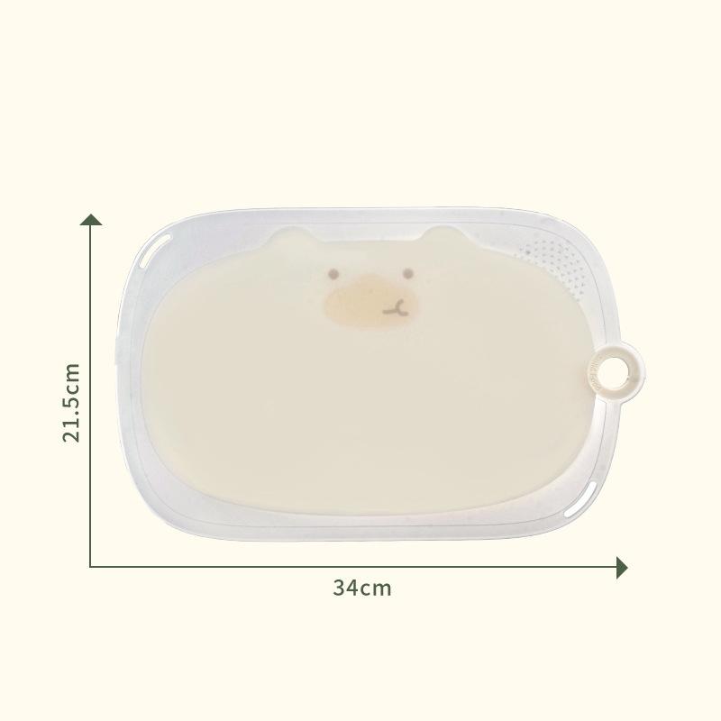Household Cartoon Chopping Board Kitchen Double-sided Chopping Board Portable Side Boards Multifunctional Cutting Boards for Fruits and Vegetables