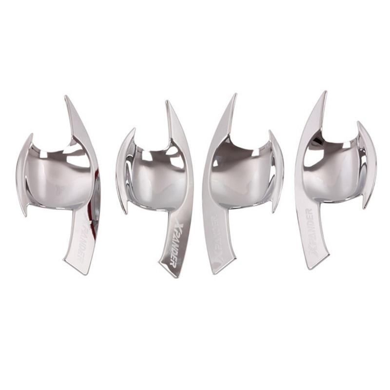 ABS For MITSBISHI XPANDER 2024 Door Handle Bowl Fog Light Covers Rearview Mirror Stickers Guard Protector Auto Accessories