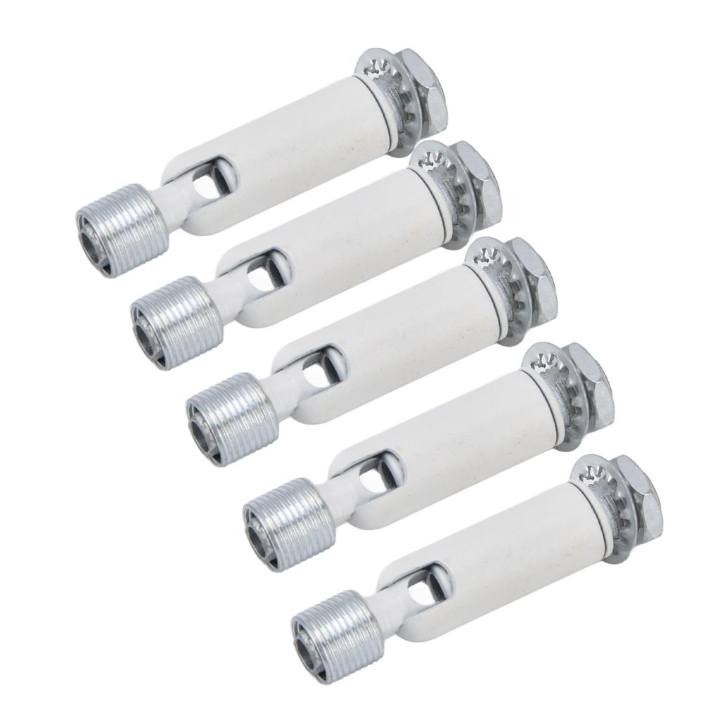 5Pcs M10 Sloped Ceiling Adapter for Ceiling Lamp Pendant Light Chandelier Track Suspension