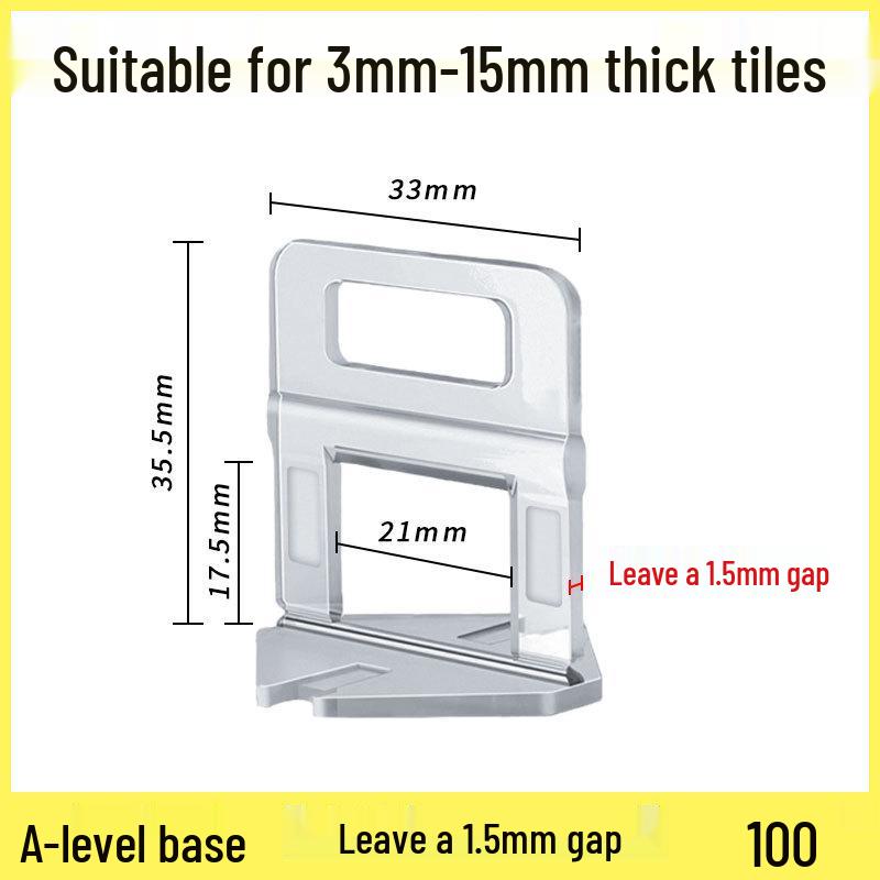 Tile Leveling Tool: Spacing & Positioning Base Insert