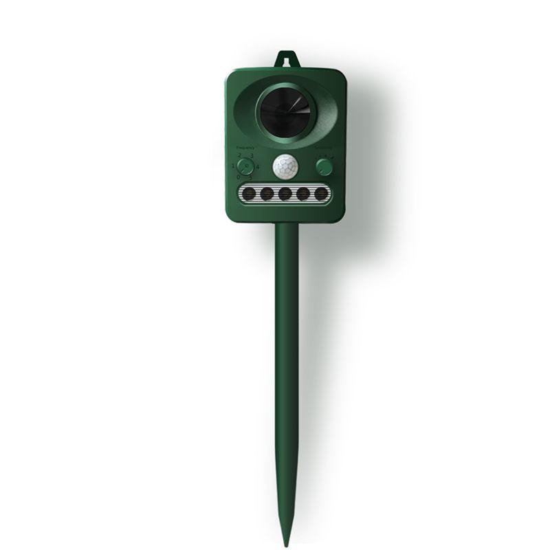 M-Modern-Cat Repellent, Garden Cat Repellent Cat Deterrent Animal Scarer Ultrasonic Solar Deterrent With PIR Sensor Animal Drive