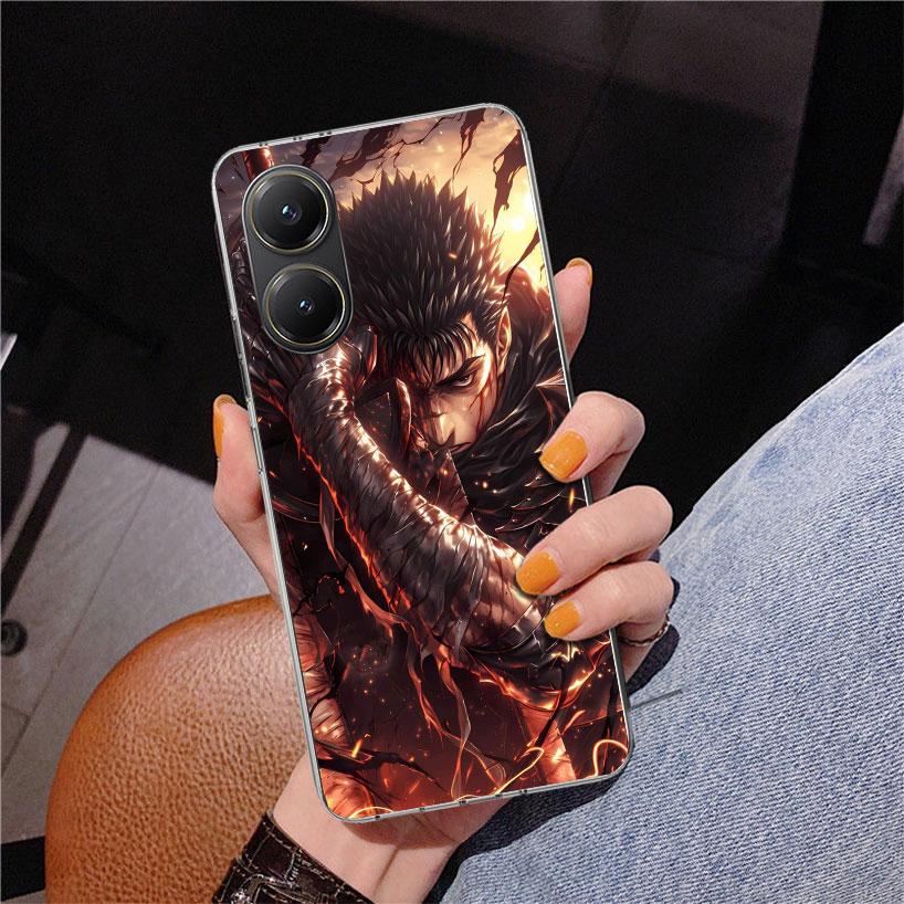 G-Guts B-Berserks Anime Phone Case For Xiaomi Poco X7 X6 X5 Pro F7 Ultra Redmi 15C 15 13C 13 12C 12 10 10A 10C 9 9A 9C 9T Cover