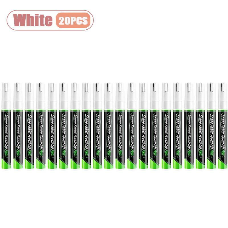 Tombstone Lettering Repair Paint Pen for Grave Marker Metal Stone High Heat Resistant Waterproof Fade Proof Outdoor Use