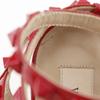 VALENTINO GARAVANI Rock studs pumps ankle stripe Red Patent leather Women Used