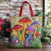 Handbag New Fashion Quilted Digital Printing Tote Bag Commuter Casual Cotton Bag Autumn and Winter Bag Multi-function Bag