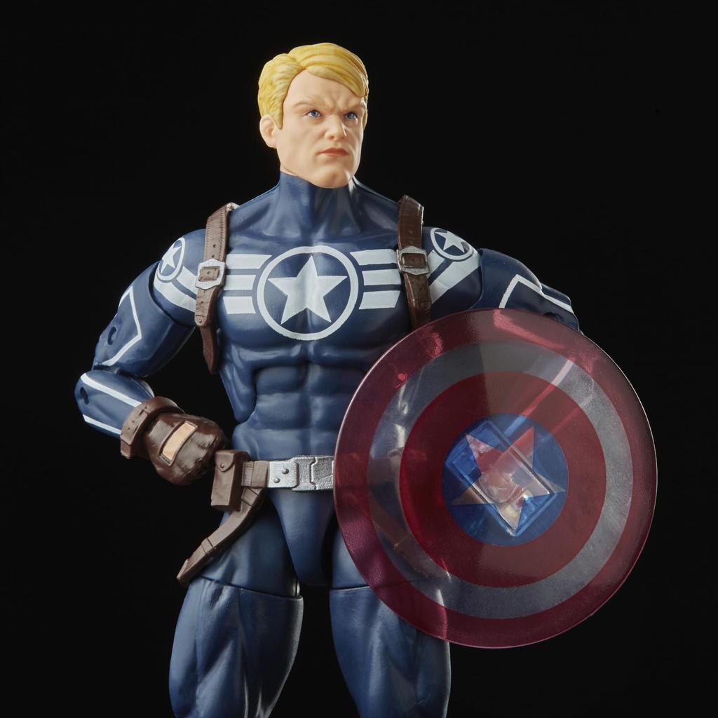 Hasbro Marvel Legends Series Marvel Comics Commander Rogers 6-inch (15 cm) Collectible Action Figure, Ages 4 and Up, F3685, Authentic