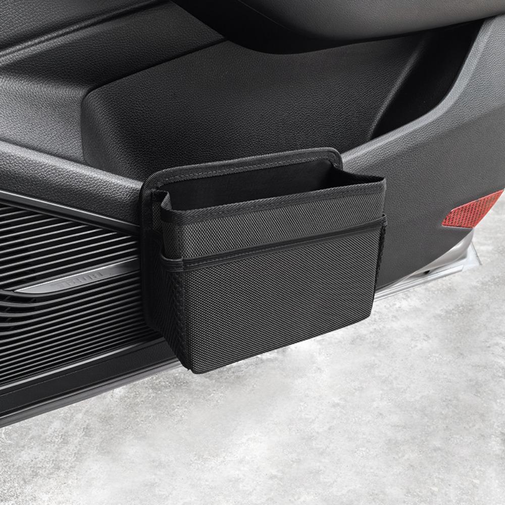 Portable Foldable Car Trash Can Mini Hanging Vehicle Trash Bin Waterproof Garbage Organizer Auto Accessories