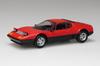 Aoshima Bunka Kyozai Rakupura Snap Kit Ferrari 512 BB Scale Plastic Model Kit Co., Ltd. (AOSHIMA) No.26-RD (Red) 1/32 Pre-colored
