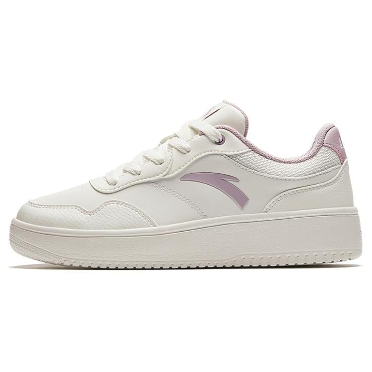 

Anta Light Course Slip Resistant Low top Skateboard Shoes Women s White Pink 922428010-3 38