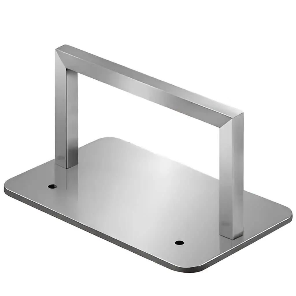 Barber Shop Stainless Steel Pedals, Barber Chair Floor Pedals Thickened Chassis, Removable Tripod Hair Chair Accessories