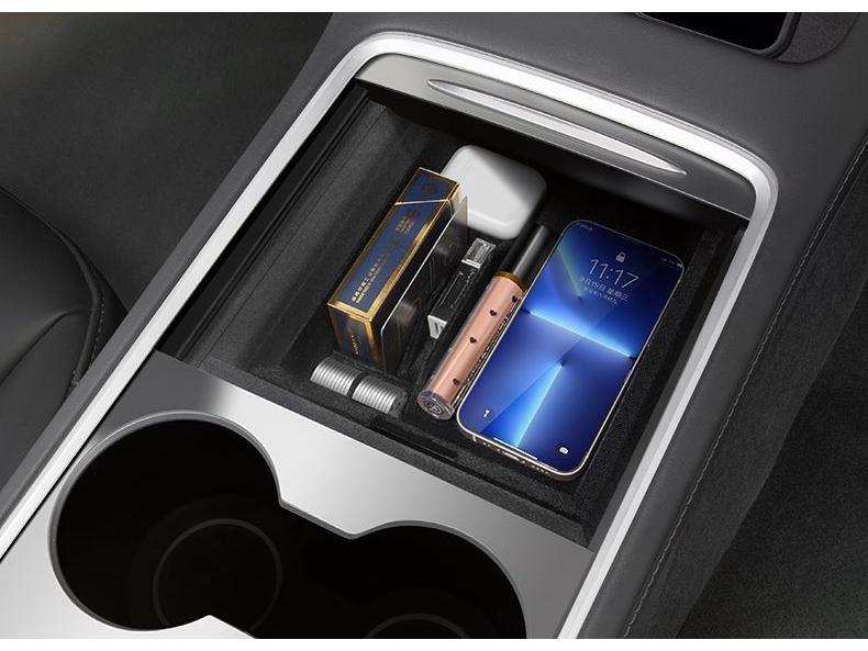 Tesla Model 3/Y Central Console Hidden Storage Organizer