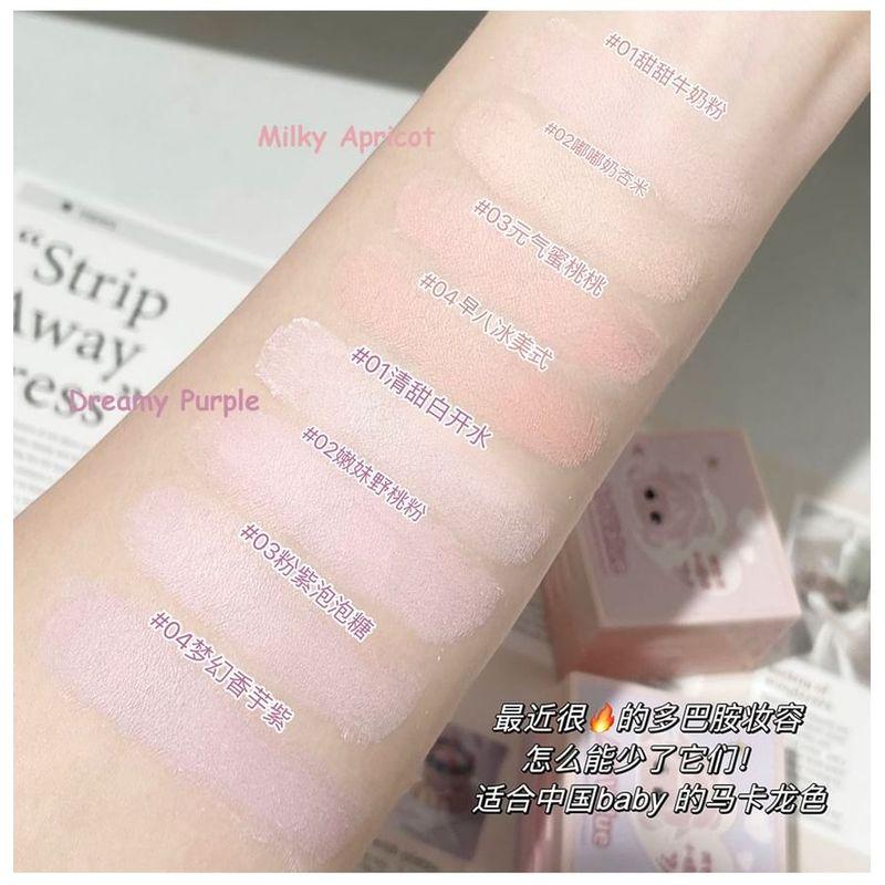 Art Value - 4 Colours Cartoon Embossed Matte Blush Palette