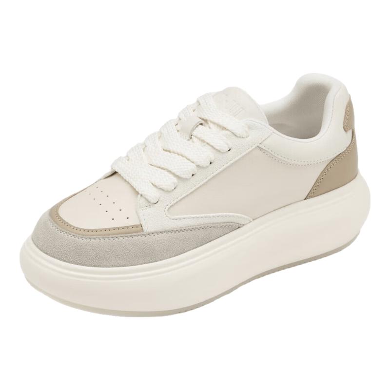 73Hours Women s Platform Lace-Up Sneakers with Bear Doll 38