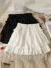 Girls' Fluffy Ruffle Skirt with Safety Shorts - Versatile for Spring, Summer, and Autumn