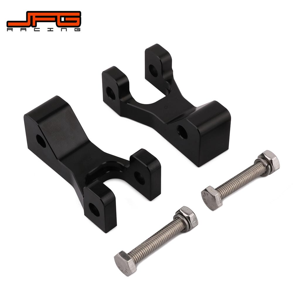 Motorcycle ATV Front Rear Lowering 3.5" Adapter Kit Adjustable For SUZUKI LTZ400 LT Z400 KAWASAKI KFX400 Arctic Cat DVX400