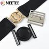 1/2/4/5Pcs Meetee 50mm Metal Belt Buckles Decor Button for Windbreaker Coat Down Jacket Sewing Clasp Buttons Clothes Accessory