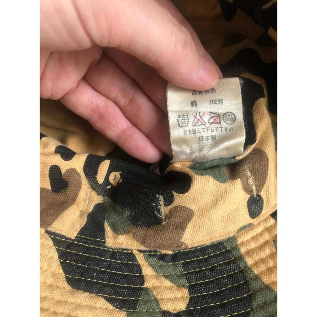 Used Ape camouflage bucket hat