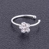 1Pc Small Thin Clear  Flower Nose Ring Charm Nose Ring Jewelry