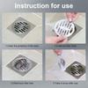 200 Stück Einweg-Spülbeckenfilter Antiblockier-Spülbeckensieb Kanalnetz Müllsäcke Reinigungssiebnetz für Küche und Bad