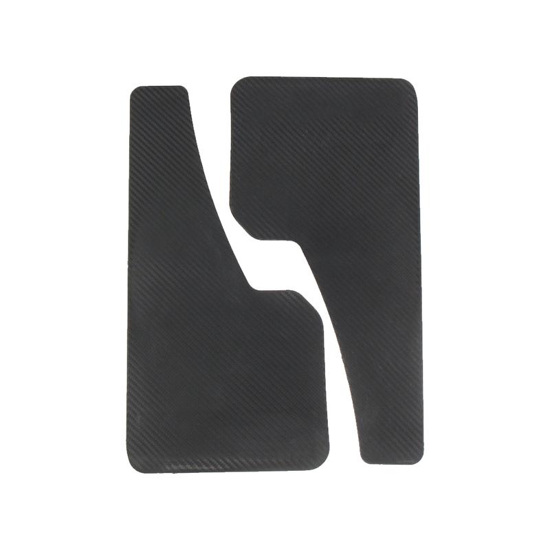 2pcs Carbon Fiber Car Fenders Car Mudguard Mud Flaps Auto Mudflaps Durable Universal Auto Protector Accessories