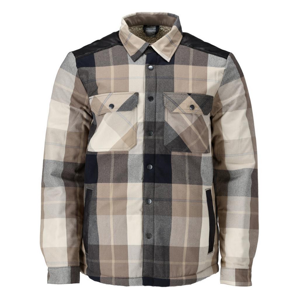 Mascot Mens Customised Checked Pile Shirt