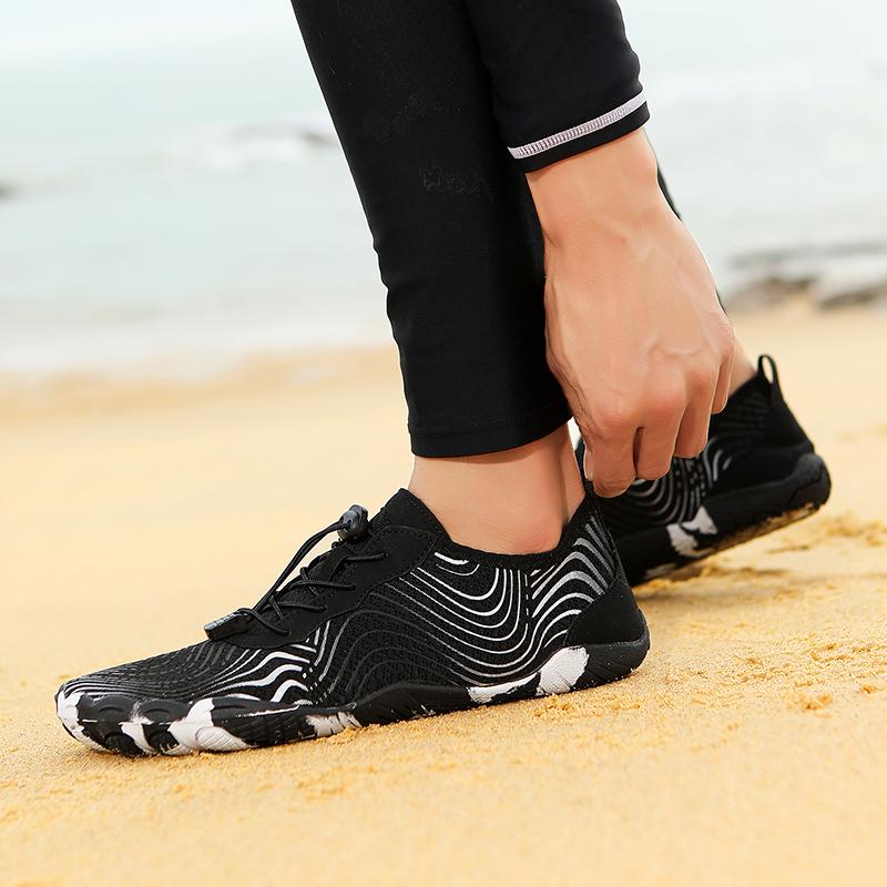 Quick Dry Aqua Sneaker Unisex Light Breathable Water Sports Shoes Non-slip Soft Wading Footwear for Surfing Fishing Canyoning