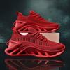 Sneakers Men's Soft-soled Lightweight Fly-woven Shoes Versatile Socks Shoes Casual Running Shoes Non-slip Mesh Coconut