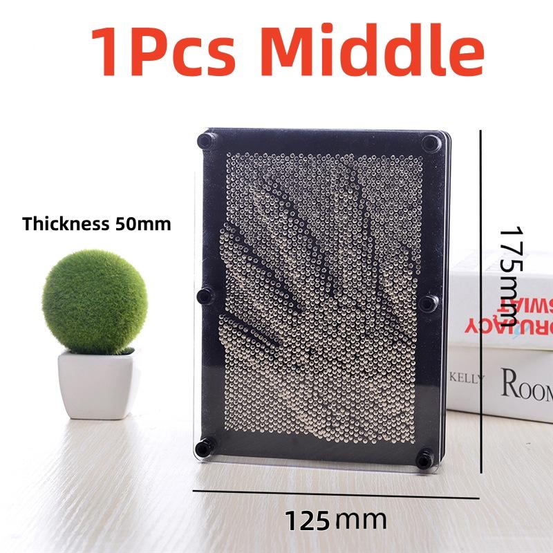 3D Versatile Needle Painting Creative Children's Play Hand Model Office Ornament Plastic Handprint Birthday Gift Crafts