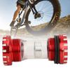 BB109 Mountain Bicycle Integrated Hollow BB Press Bearings Thread Bottom Bracket DIY Bike AccessoryRed