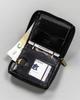 Small men's leather wallet with zipper - Rovicky
