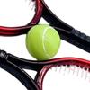 Miniature Tennis Rackets and Ball Sport Gear Furniture Set For Doll House Decoration Creative Craft Project Accessories