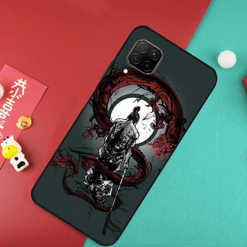 Japan The Samurai Ninja For Huawei Nova 9 10 SE 11 Pro 7i 8i 11i 12i Y73 Y72 Y61 Y91 Y90 Y70 Y60 P30 P40 Lite Case