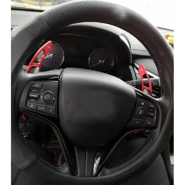 Aluminum ASteering Wheel Shift Paddle Shifter Extension Cover for Honda Civic 10th Accord 10th Gen 2018- CR-V 5th 2017-