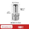 304 Stainless Steel Hex Male Thread Pagoda Fitting for Water/Air Hose