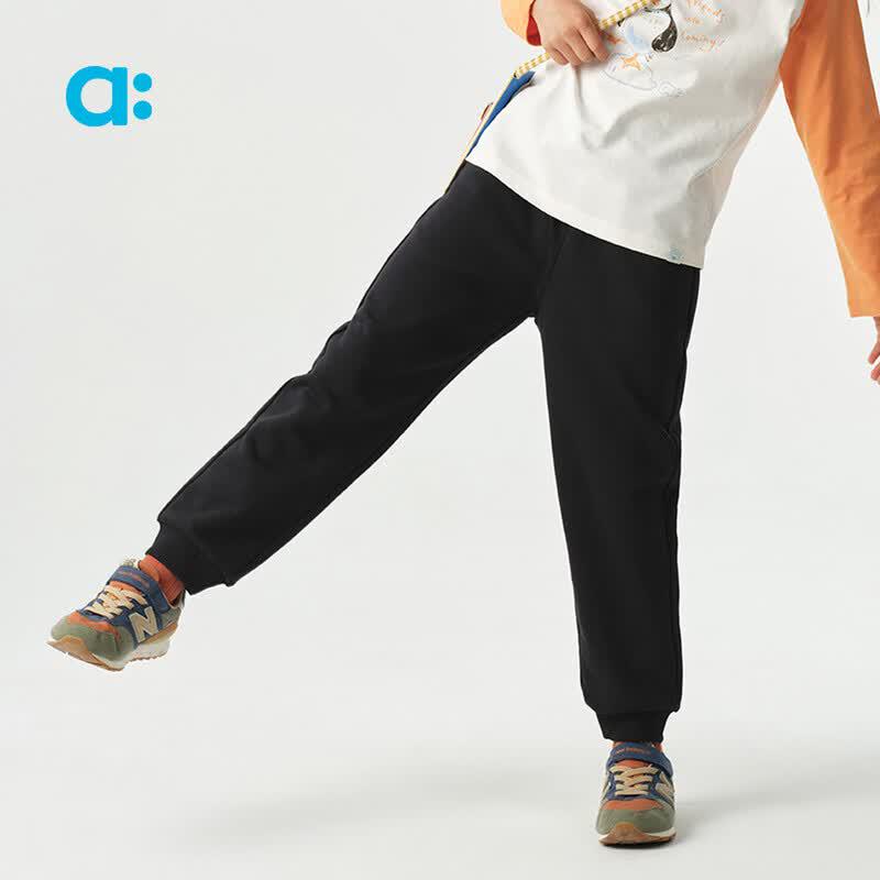 Youlan Kids Loose Fit Cotton Blend Casual Sports Pants 120 cm