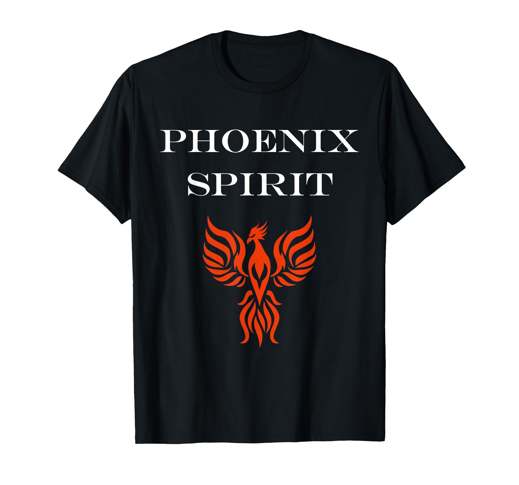 

Humor Phoenix Animals Simple Fire Bird Spirit Phoenix T-Shirt чорний